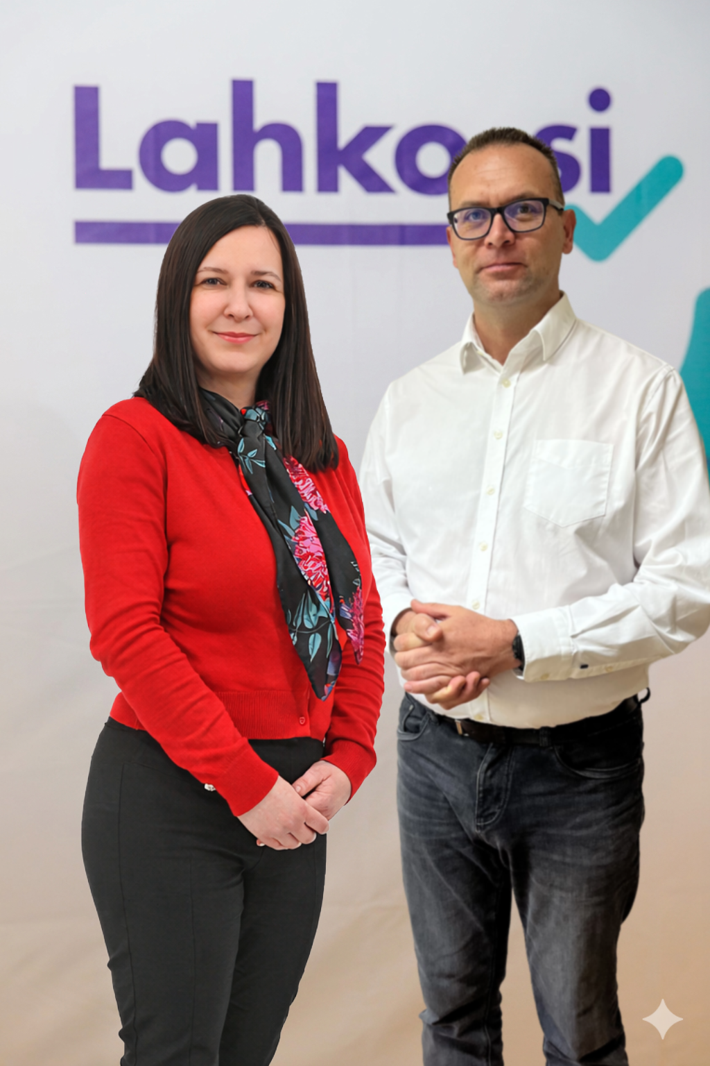 Ana Gorše, Mitja Peterka, koordinatorja prekmurske regije