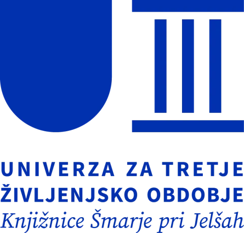 Logo: Univerza za tretje življenjsko obdobje Knjižnice Šmarje pri Jelšah